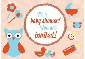 Baby shower Vector Elements