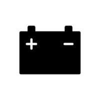 bilbatteri ikonen design vektor mall