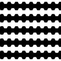 svart och vitt geometriskt mönster bakgrund deco vektor