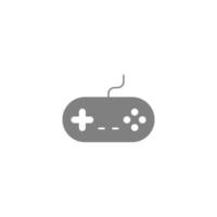 gamepad ikon logotyp formgivningsmall vektor illustration