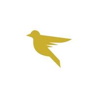 guldfink ikon logotyp mall vektor
