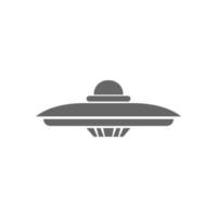 UFO-Symbol-Logo-Design-Illustration vektor