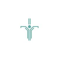 kyrkan symbol ikon illustration vektor