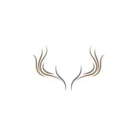 horn logotyp ikon design illustration vektor