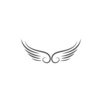 Flügel-Logo-Symbol-Illustration vektor
