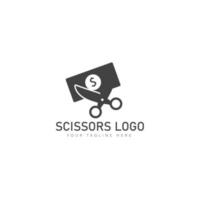 sax med papperspengar logotyp design ikon illustration vektor