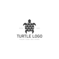sköldpadda logotyp design ikon illustration vektor