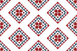 abstraktes geometrisches Motiv ethnisches nahtloses Musterdesign. aztekischer Stoff Teppich Mandala Ornamente Textildekorationen Tapete. tribal boho native ethnische türkei traditionelle stickerei vektor hintergrund