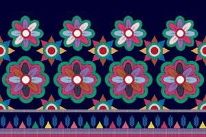 abstraktes geometrisches Motiv ethnisches nahtloses Musterdesign. aztekischer Stoff Teppich Mandala Ornamente Textildekorationen Tapete. tribal boho native ethnische türkei traditionelle stickerei vektor hintergrund