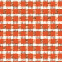 rotes und weißes schottisches gewebtes kariertes nahtloses muster des tartans vektor