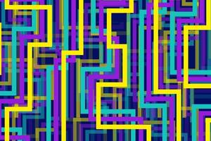 abstrakter hintergrund mit bunter zwischenlage. Winkellinien in gelben, blauen und grünen Farben. vektor