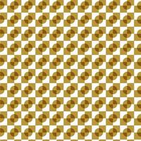 Goldener Kreis und Quadrat multiplizieren Zeichen nahtlosen Hintergrund. geometrischer symbolformmusterhintergrund. vektor