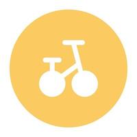 trendiga cykelkoncept vektor