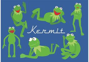 Kermit der Frosch vektor