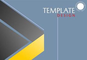 blauer geometrischer abstrakter hintergrund. modernes Vektordesign für Banner, Cover, Website vektor
