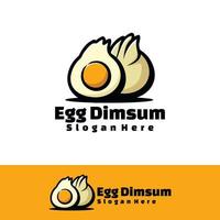 ägg dimsum konst illustration vektor