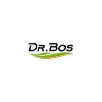DR. bos natürliches Logo-Design vektor