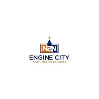 n2n Initial City Engineering-Logo-Design