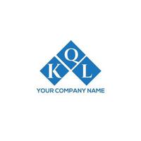 kql-Buchstaben-Design. kql-Buchstaben-Logo-Design auf weißem Hintergrund. kql kreative Initialen schreiben Logo-Konzept. kql-Buchstaben-Design. kql-Buchstaben-Logo-Design auf weißem Hintergrund. k vektor