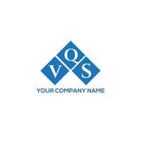 vqs kreativa initialer brev logotyp koncept. vqs brev design.vqs brev logotyp design på vit bakgrund. vqs kreativa initialer brev logotyp koncept. vqs bokstavsdesign. vektor