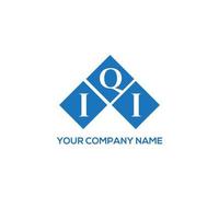 iqi-Brief-Logo-Design auf weißem Hintergrund. iqi kreative Initialen schreiben Logo-Konzept. iqi Briefgestaltung. vektor
