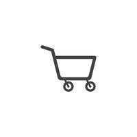 shopping logotyp design vektor