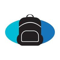 Rucksack-Logo-Design vektor