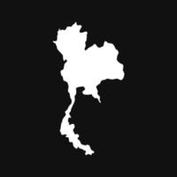 thailand karte illustriert vektor