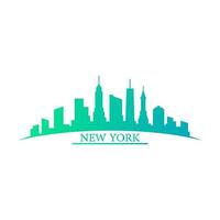 Skyline von New York illustriert vektor