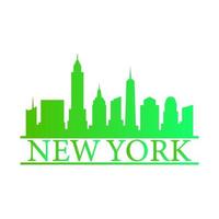 Skyline von New York illustriert vektor