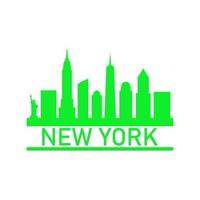 Skyline von New York illustriert vektor