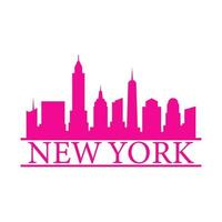 Skyline von New York illustriert vektor