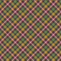 grünes, rotes, blaues, gelbes und weißes kariertes schottisches nahtloses muster des tartans. geeignet für Textilprodukte wie Kleider, Bettwäsche, Hemden, Decken vektor