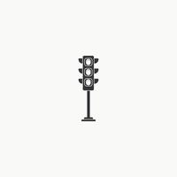 ikonen för trafikljus grafisk design vektorillustration vektor