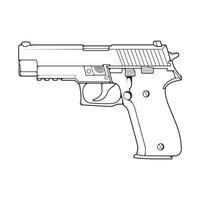 Firearms Line art