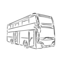 buss vektor skiss