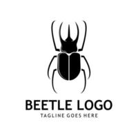Käfer-Vektor-Logo vektor