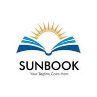 Sonnenbuch-Logo vektor