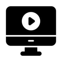 Symbol für die Vektorlinie im Zusammenhang mit Video-Blog-Finanzen. editierbarer Strich Pixel perfekt. vektor