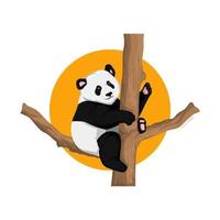 söt panda illustration vektor