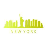 Skyline von New York illustriert vektor