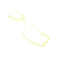 Malta-Karte illustriert vektor