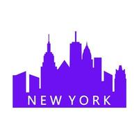 Skyline von New York illustriert vektor