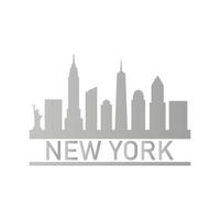 Skyline von New York illustriert vektor