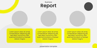 affärsrapport infographic presentation vektor