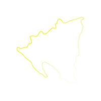 Nicaragua-Karte illustriert vektor