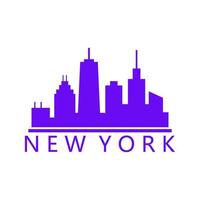 Skyline von New York illustriert vektor