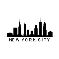 Skyline von New York illustriert vektor