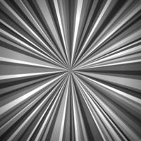 Strahlenstreifenmuster mit schwarzen und weißen Lichtstoßstreifen. abstrakter Tapetenhintergrund, Vektorweinleseillustration. vektor