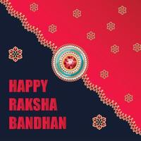 glad raksha bandhan festival. rakhi firande i Indien vektorillustration vektor